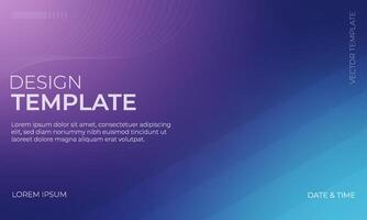 Modern Blue Purple Navy Gradient Background Design for Artwork vector