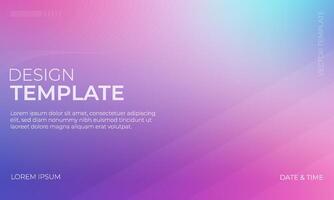 Blue Magenta Lavender Gradient Background Collection Artwork vector