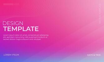 Abstract Blue Pink Magenta Gradient Background Illustration vector