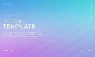 Charming Blue Cyan and Lavender Gradient Background Perfect for High-Quality Projects vector