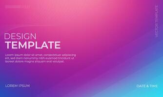 Blue Cyan and Magenta Gradient Background Design vector