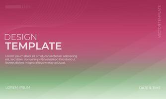 Bold Maroon Gradient Background with Green and Magenta Shades vector