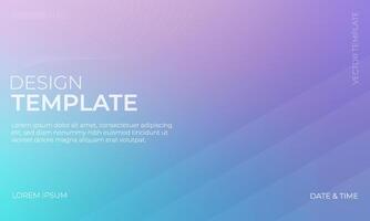 Blue Cyan and Lavender Gradient Background Design vector