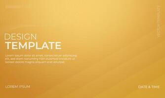 Luxurious Gold Gradient Background Design for Elegance vector