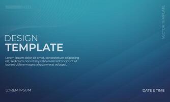 Sleek Cyan and Navy Gradient Background Texture vector