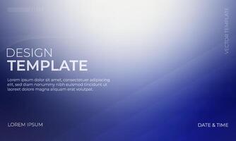 Trendy Gray and Indigo Gradient Background Design vector