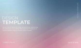 Sleek Gradient Background in Blue Pink and Gray Hues for Minimalist Designs vector