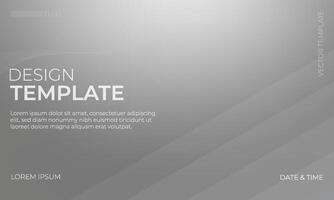 Sleek Gray Gradient Background Illustration vector