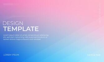 Unique Blue Pink and Gray Gradient Background Perfect for Creative Projects vector