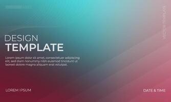 Modern Cyan and Maroon Gradient Background Artwork vector