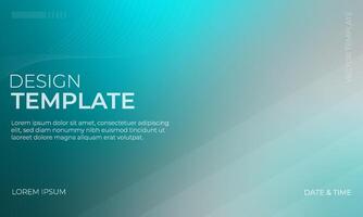 Minimalist Gray and Teal Gradient Background for Artistic Designs vector