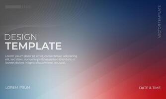 Sleek Blue Red and Gray Gradient Background Texture vector