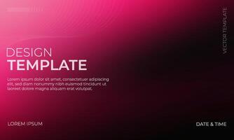 Chic Black Pink Maroon Gradient Background Texture vector