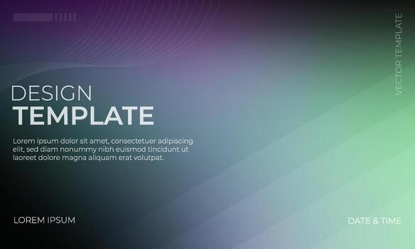 Green and Lavender Gradient Background Design for Creative Projects vector