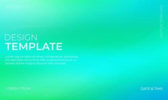 Elegant Green and Cyan Gradient Backdrop for Design Projects vector