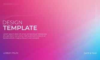 Modern Blue Pink Magenta Gradient Background vector