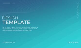 Trendy Cyan and Turquoise Gradient Background Pattern vector