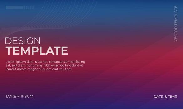 Stunning Blue Red and Maroon Gradient Background for Design Projects vector