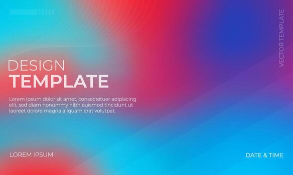 lustroso azul rojo y turquesa degradado antecedentes diseño vector