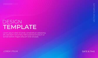 Blue and Magenta Gradient Artwork for Design Projects vector