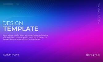 Bold Magenta and Blue Gradient Background for Artistic Projects vector