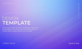 Blue and Lavender Gradient Pattern for Design Projects vector