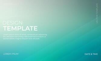 Modern Green Gray and Cyan Gradient Background Illustration vector