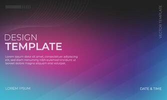 Modern Blue and Magenta Gradient Background for Trendy Designs vector