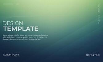 Beautiful Gradient Background in Green Gray and Navy Tones vector