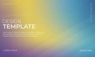 Vibrant Blue and Yellow Gradient Background for Eye-Catching Designs vector