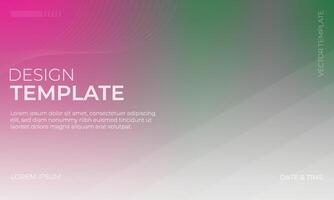 Green Gray and Magenta Soft Gradient for Background vector