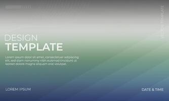 Green Gray and Indigo Gradient Background for Design Projects vector