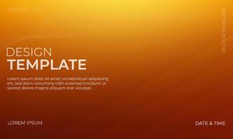 Luxurious Brown and Gold Gradient Design vector