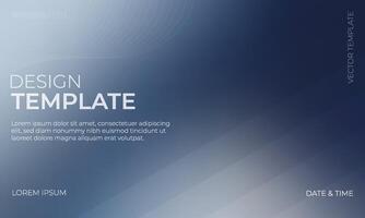 Stunning Navy Blue and Gray Gradient Background Design vector