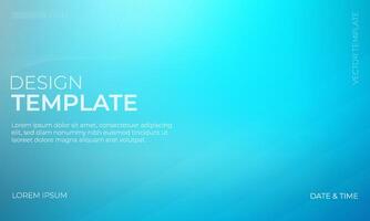 Chic Turquoise and Blue Gray Gradient Background Texture for Artistic Projects vector