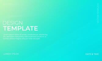 Stylish Green Cyan Turquoise Gradient Texture vector