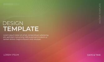 Modern Magenta Green and Brown Gradient Background Graphic vector