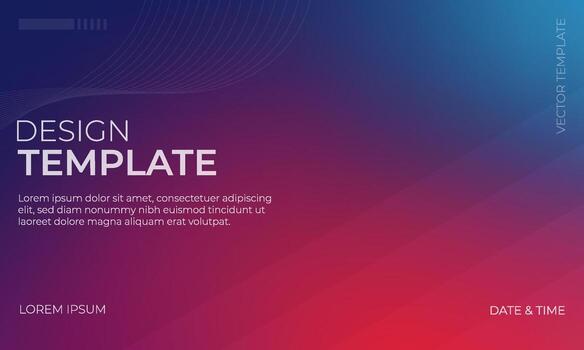 azul y rojo degradado antecedentes para sorprendentes visual diseño conceptos vector