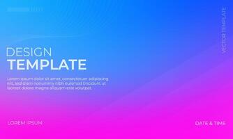 Modern Gradient Background with Blue White and Magenta Shades for Creative Projects vector