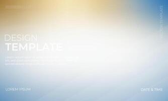 Luxurious Blue White Gold Gradient Background Design vector