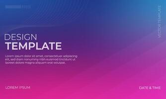 Vibrant Gradient Backdrop in Blue White and Magenta for Eye-Catching Designs vector