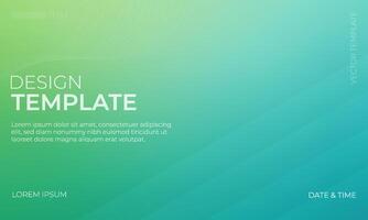 Modern Green Cyan Turquoise Background Pattern vector