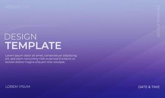 Beautiful Blue Navy and Lavender Gradient Background Design vector