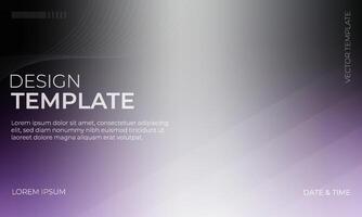 Sophisticated Lavender and Black Gray Gradient Background Texture vector