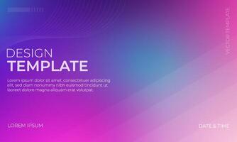 Vibrant Gradient Background Featuring Blue Purple and Magenta Tones vector