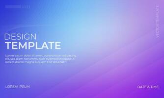 Beautiful Ombre Background in Blue Purple and Lavender Shades vector