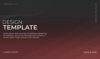 Sophisticated Maroon in Black and White Gradient Background vector