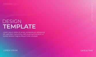 Vibrant Cyan and Magenta Gradient Background vector