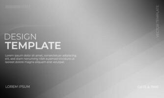 Elegant Black and White Gradient Background for Design vector