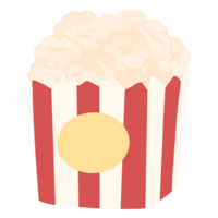 popcorn clip art on transparent png